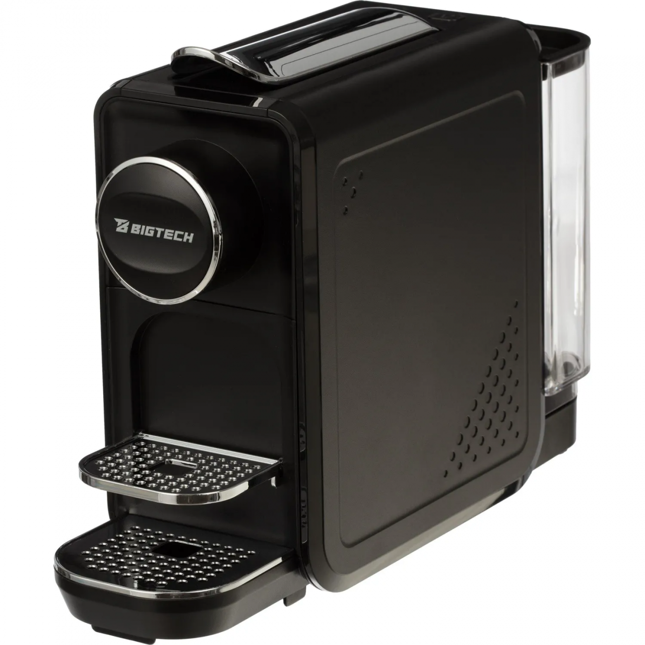 Кофемашина капсульная BigTech EСM303B, 0,7литра, 1400 Вт, черная 2008957