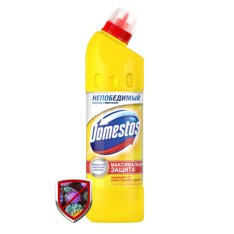 Средство для сантехники DOMESTOS универсальное Лимонная свежесть 500 мл 1482948