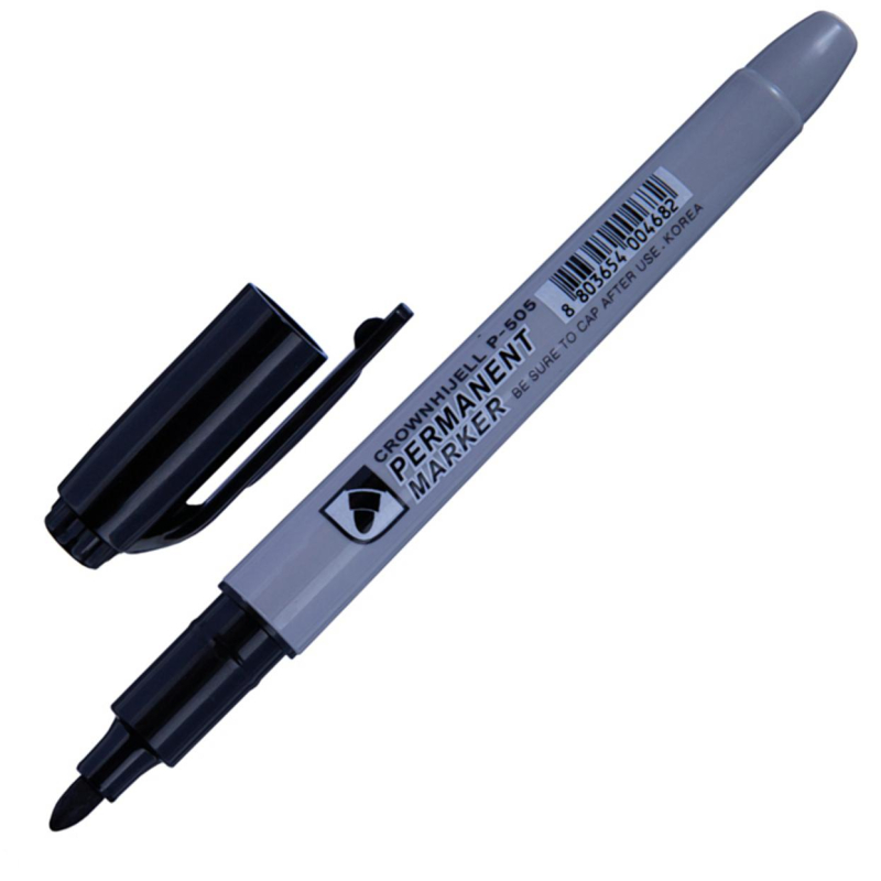 Маркер перманентный Crown Multi Marker Slim 2 мм черный 1556209
