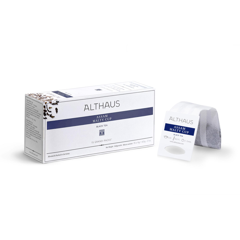 Чай Althaus черный Assam Malty Cup Grand Pack, 15штx4г/уп 1456544