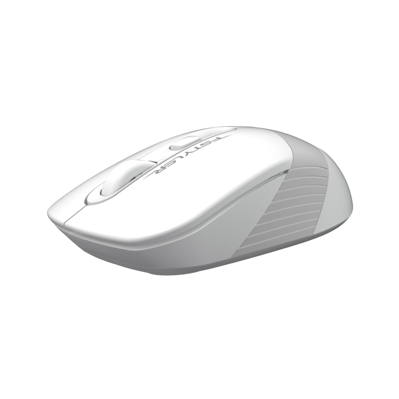 Мышь компьютерная A4Tech Fstyler (FG10 WHITE)бел/сер/2000dpi/беспроводн/3кн 1729884