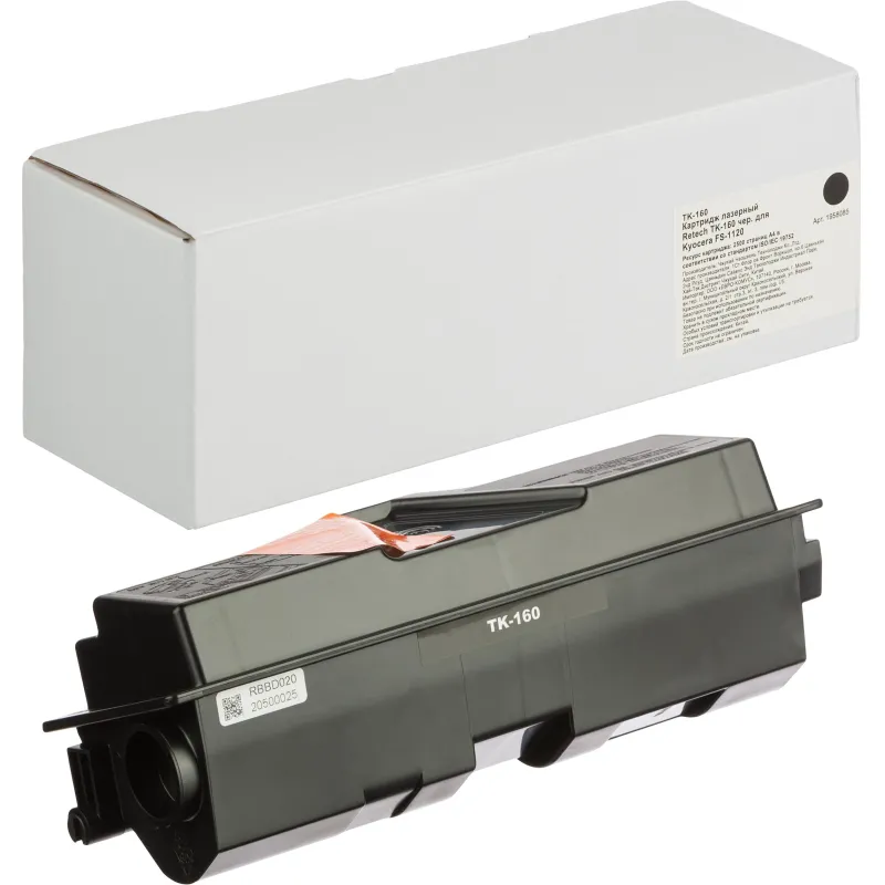 Картридж лазерный Retech TK-160 чер. для Kyocera FS-1120 1958085