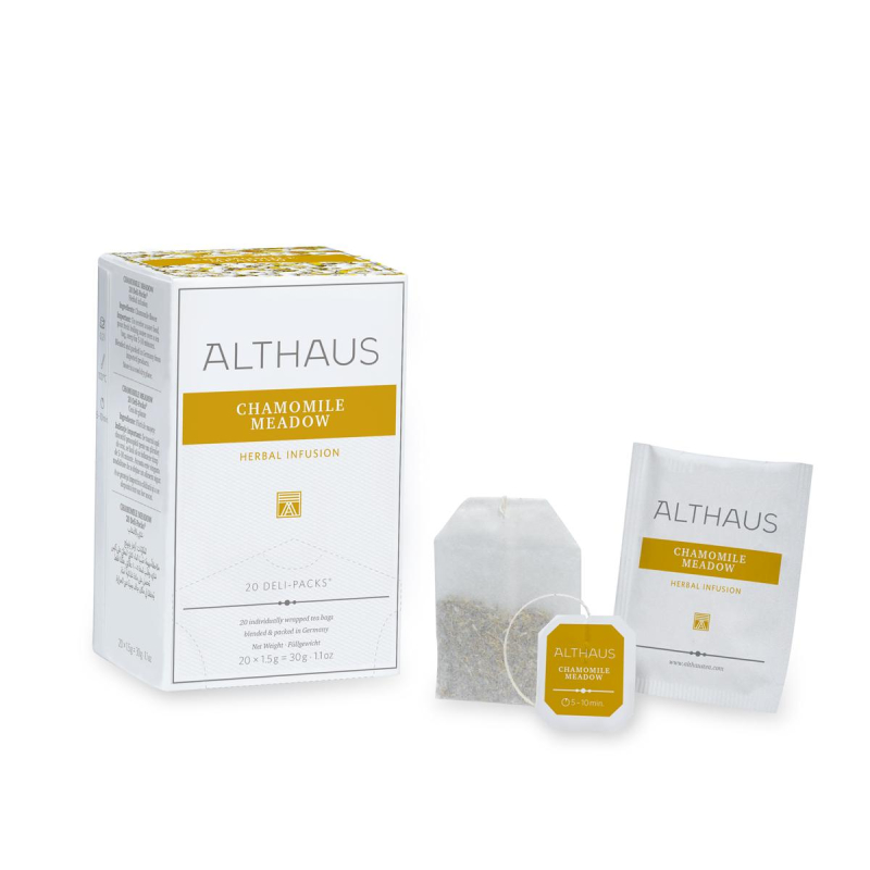 Чай травяной в пакетиках Althaus Chamomile Meadow(Ромашковый) 20пакx1,5гр 1758359 TALTHB-DP0036