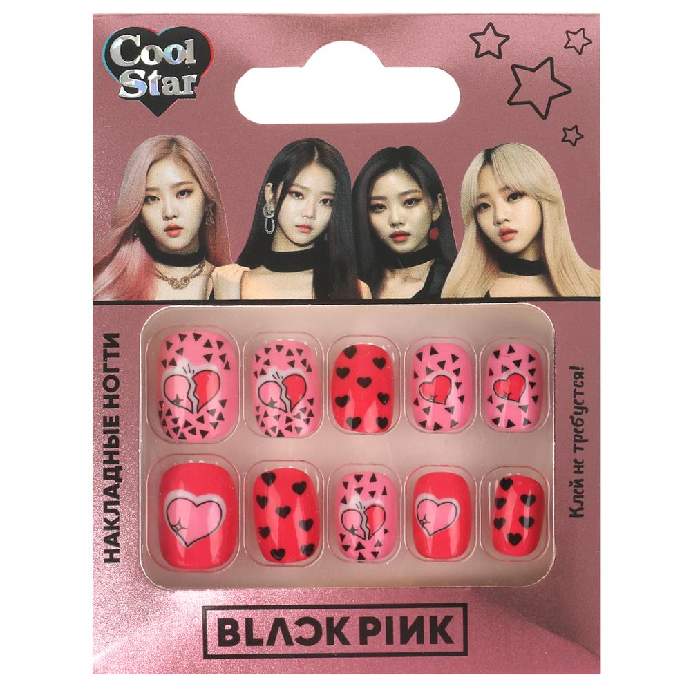 Маникюр для девочек Black Pink (накладные ногти) Cool Star 115618-BP-TTG