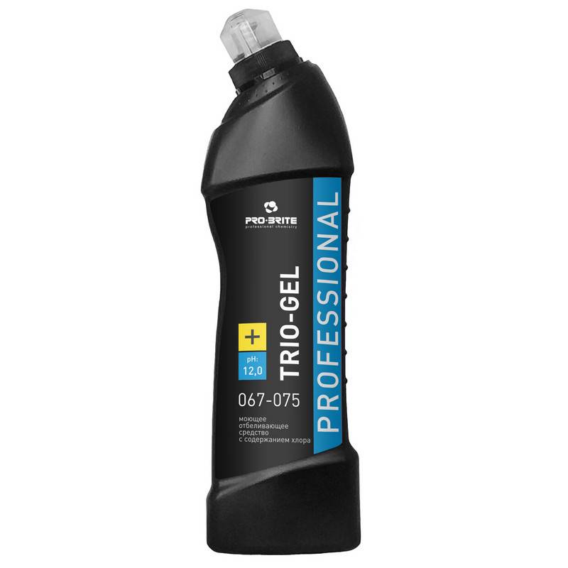 Профхим сантех щелочь гель с отбел/дез-эфф Pro-Brite/Trio-Gel (067-075) 0,75л 604971