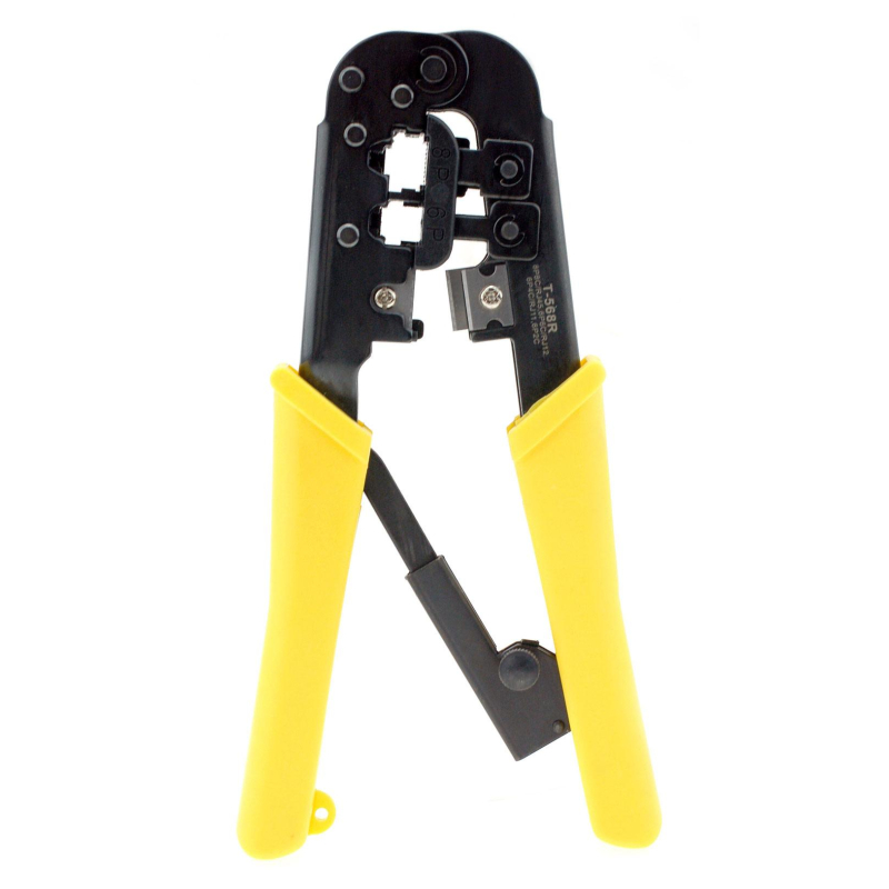 Инструмент Cablexpert T-568R, обжимной с фикс(8p8c,6p6c,6p4c,6p2c)(T-568R) 1606652