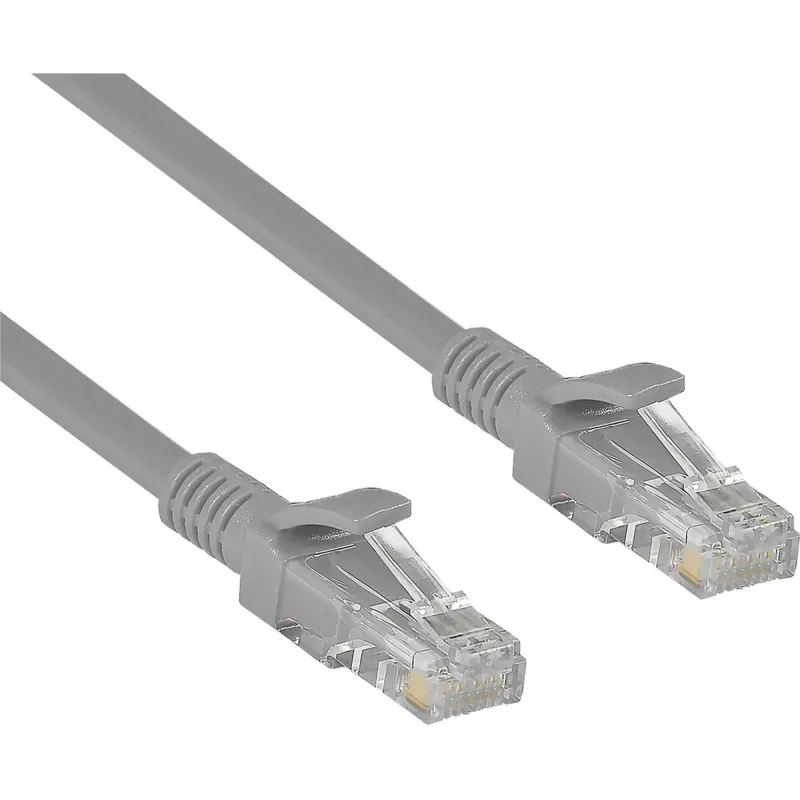 Патч-корд ExeGate UTP-RJ45-RJ45-5e-1,5M-GY, UTP, cat.5e, 1.5м, серый 2047373 EX241490RUS
