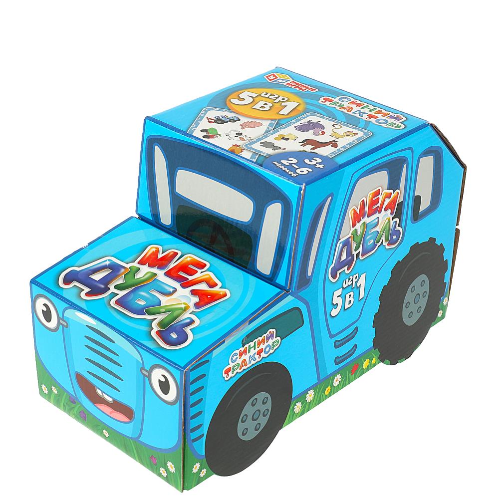 Настольная игра Синий Трактор. Мегадубль 5в1 Умные игры 4650250583233