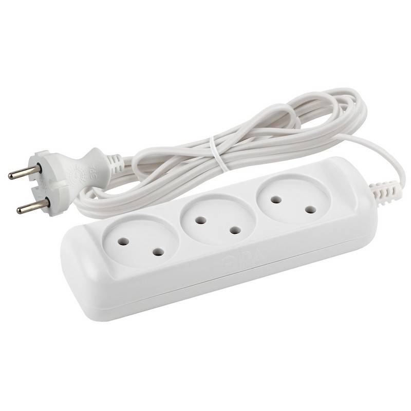 Удлинитель Эра 3 розетки UX-3-5m (M) 1087533
