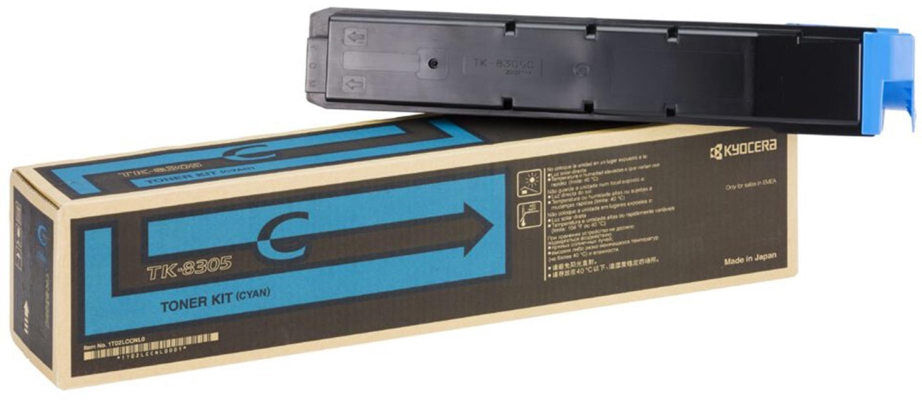 Тонер-картридж Kyocera TK-8305C гол. для TASKalfa 3050ci/3550 290268 1T02LKCNL0