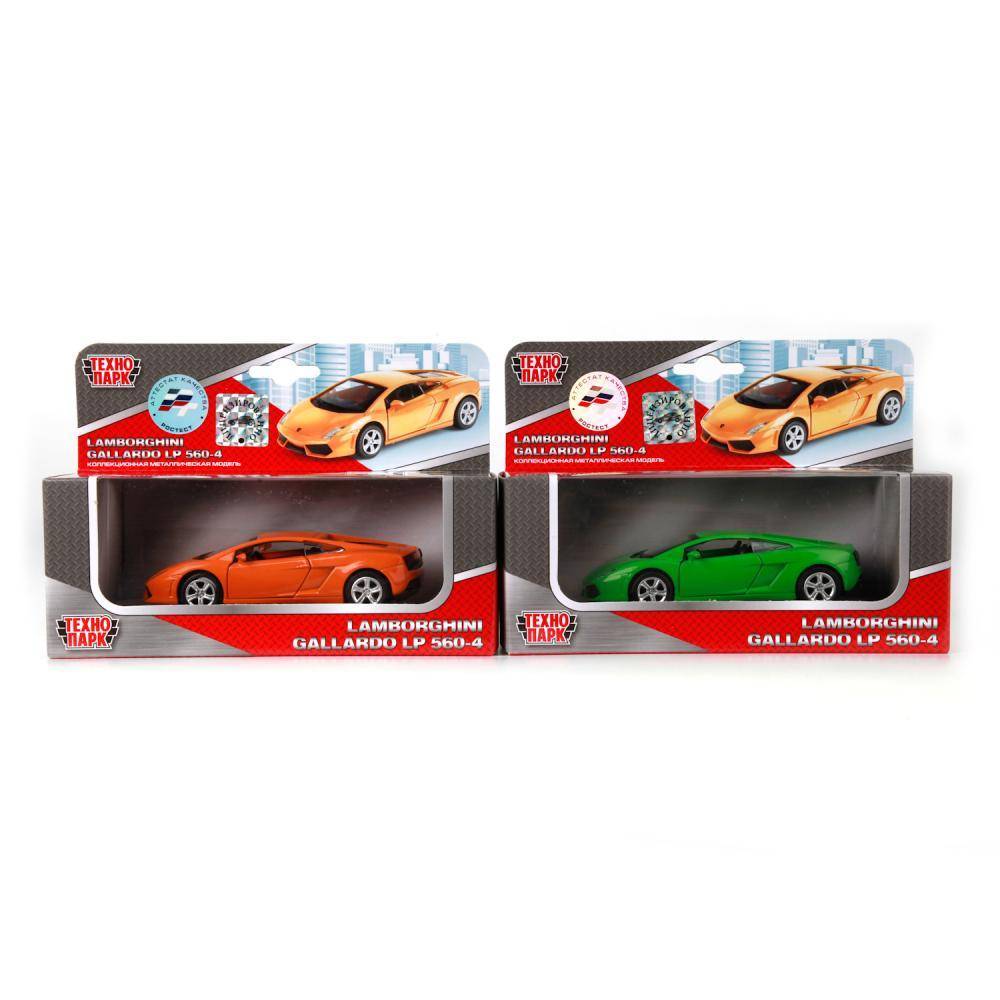 Машина металл инерционная Lamborghini Gallardo Lp 560-4, 1:43, Технопарк 67324