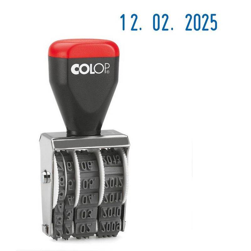 Датер ручной Colop 04000 Bank (месяц обозначается цифрами, 4 мм) 218996