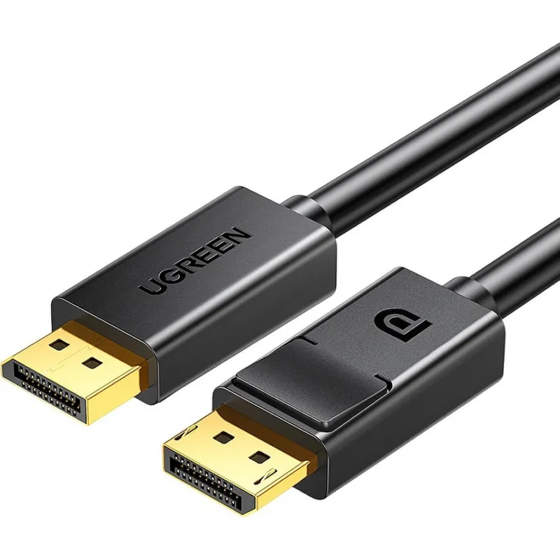 Кабель UGREEN DP102 (10212) DP Male to Male Cable.3м черный 2162392 10212_