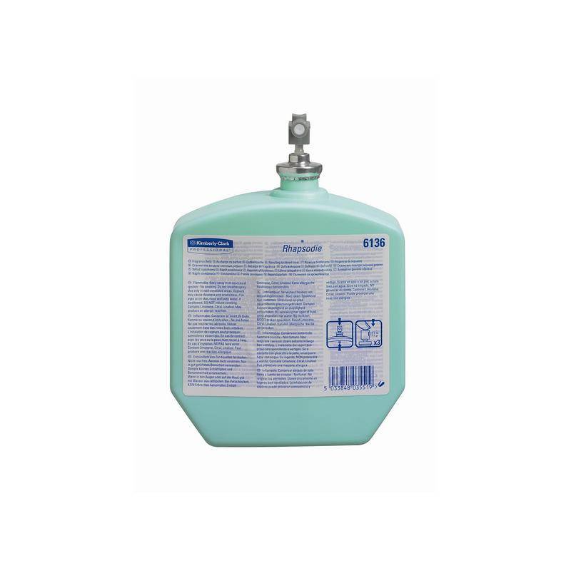 Баллон сменный для автоосвежителя КК Kimcare Рапсодия 310мл лимон/лайм 6136 Kimberly Clark 554709