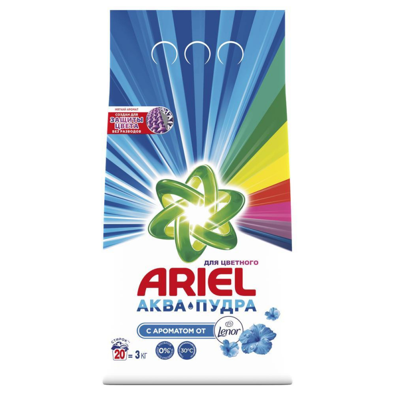 Порошок стиральный ARIEL Touch of Lenor Fresh 3кг 1487522 0001220312