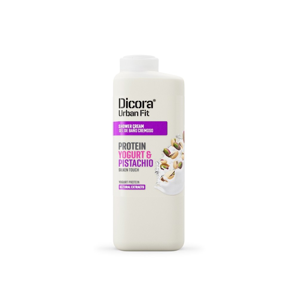 Крем-гель д/душа Dicora Urban Fit Protein Yogurt & Pistachio Протеины Йогурта и Фисташка 400мл 8429871991538