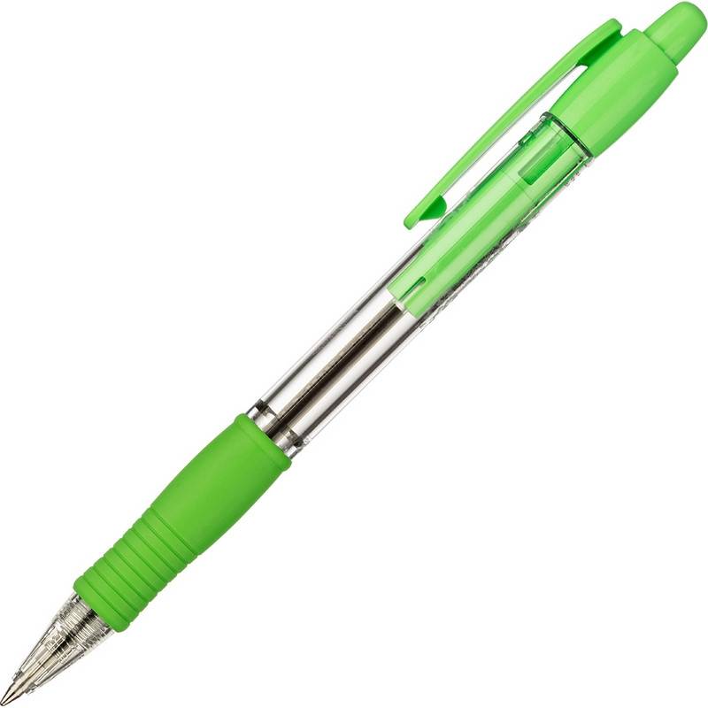 Ручка шариковая автоматическая Pilot Super Grip BPGP-10R-F SG синяя (толщина линии 0.22) 1023159