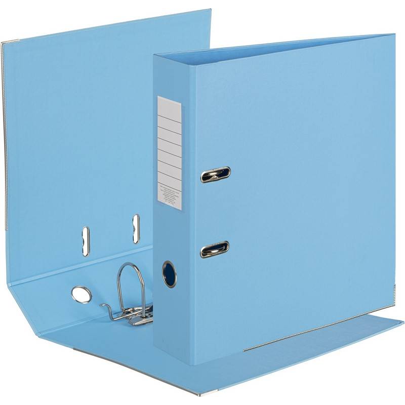 Папка-регистратор Attache Bright colours 80 мм мет. уг. голуб,ПБП2,карм.кор 1209135