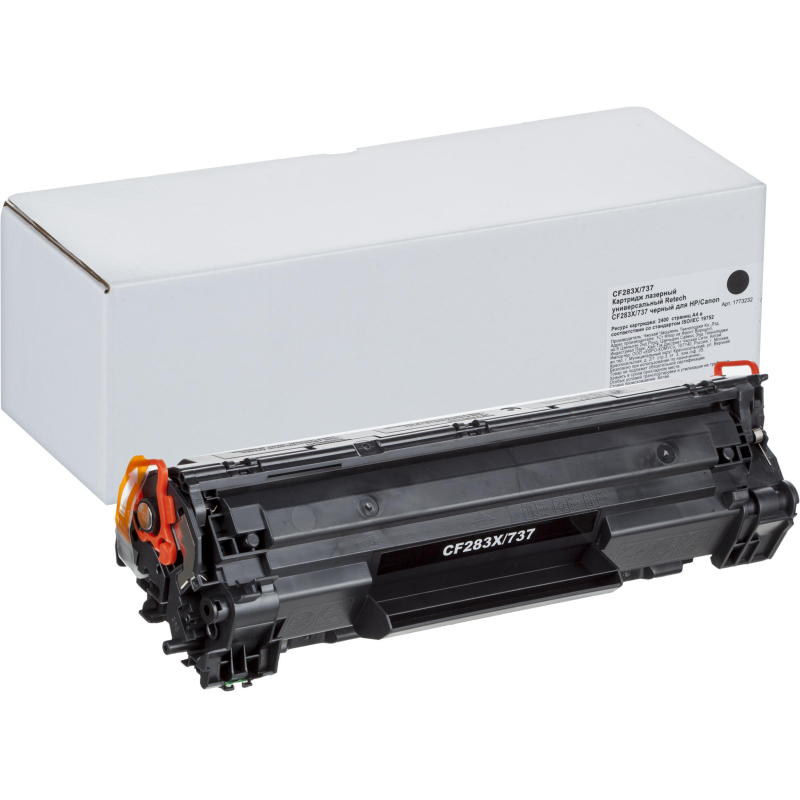 Картридж лазерный универсальный Retech CF283X/737 чер. для HP/Canon 1773232
