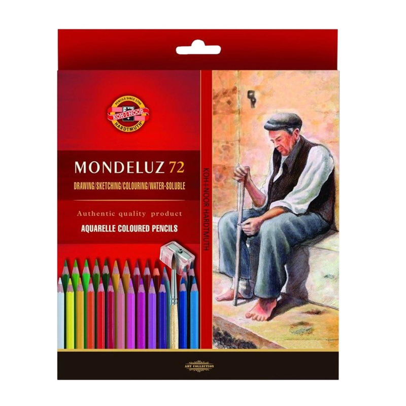 Карандаши акварельные MONDELUZ NATURE 3714 72цв/наб карт.уп 3714072001KZNV Koh-I-Noor 1618104