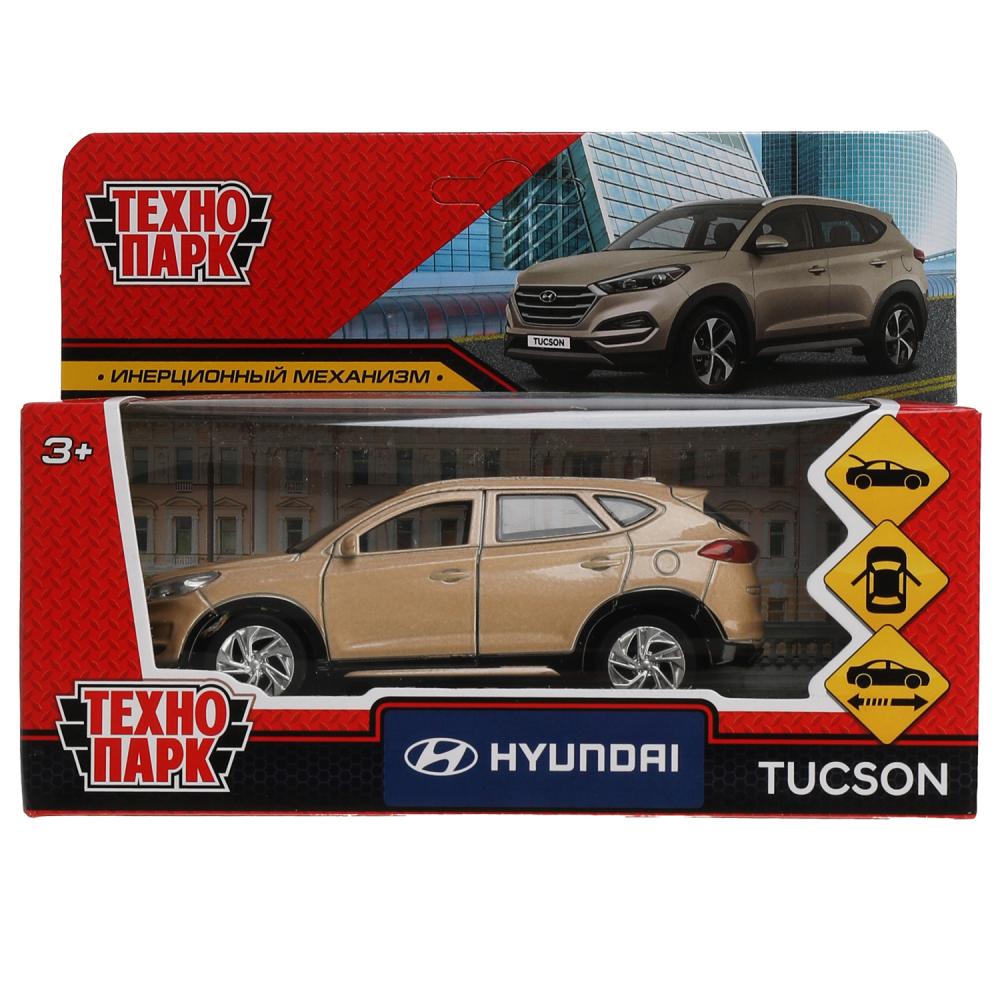 Машина металлическая Хюндай Тускон, 12 см. бежевый Технопарк TUCSON-12-BG