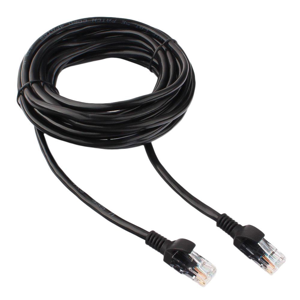 Патч-корд UTP Cablexpert PP12-5M/BK кат.5e, 5м, чёрный 1124758