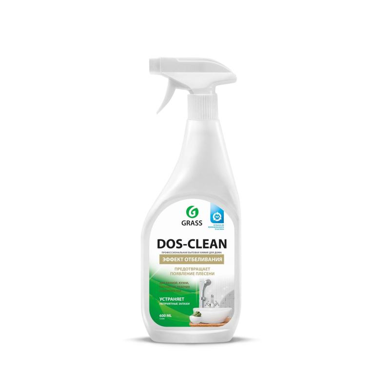 Средство д/сантехники Grass Dos-clean 600мл антиплесень, отбеливание 1537432 125489