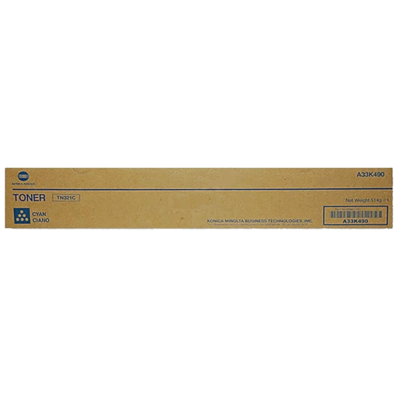 Тонер-картридж Konica Minolta TN-321C гол. для C224/284/364 (A33K450) 351869
