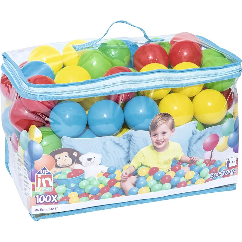Шарики для игр, 100шт/уп, 6,5см, Bestway 52027, 003754 1829395