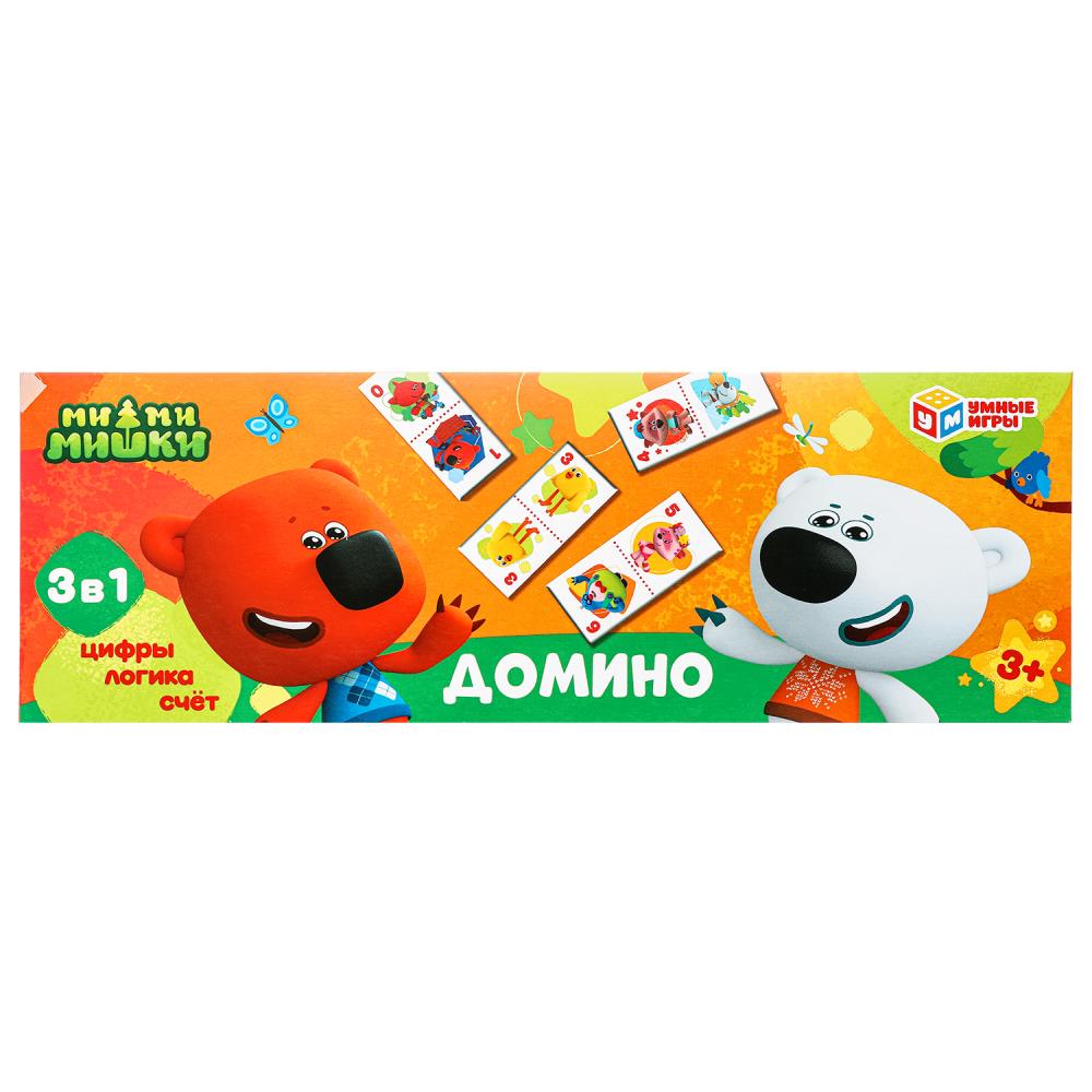 Домино картонное Ми-ми-мишки Умные игры 4660254415492