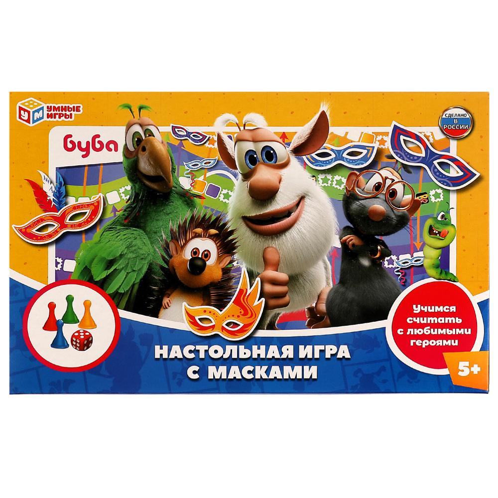 Настольная игра с масками Буба Умные игры 4680107941688