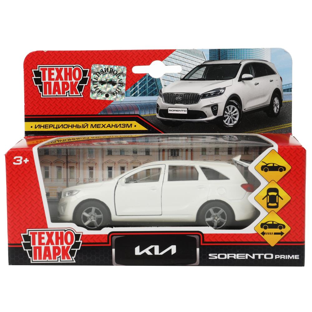 Машина Киа Сорентопрайм, 12 см, белый (игрушка) Технопарк SB-17-75-KS-WHITE-WB