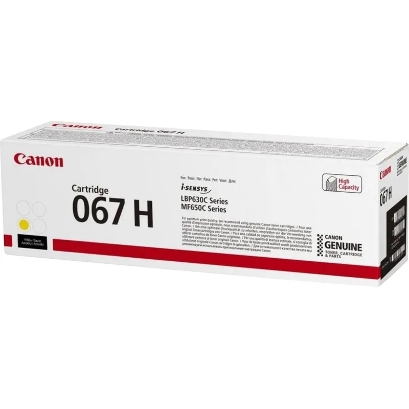 Тонер-картридж Canon CRG 067 H Y (5103C002) 2123731