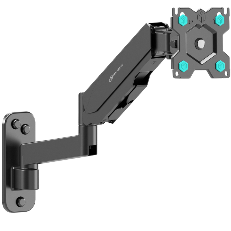 Кронштейн Onkron G150, TV 13-34, газлифт, настенный, наклонно-поворотн, чер 1143653 G150 чёрный
