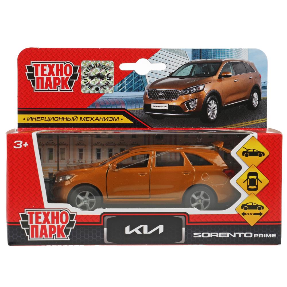 Машина металлическая Киа Соренто прайм 12 см. золотой Технопарк SB-17-75-KS-BROWN
