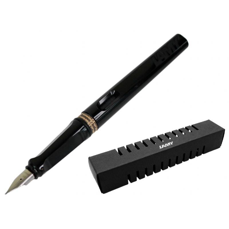 Ручка перьевая Lamy 019 safari, Черный, EF 995533 4000241