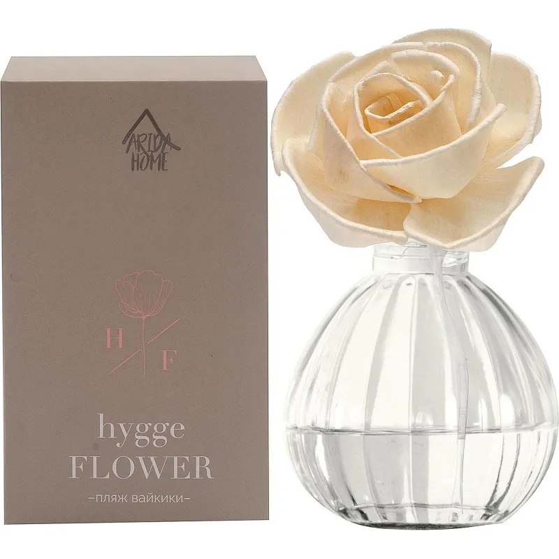 Аромадиффузор для дома Hygge Flower #11 Пляж Вайкики 50 мл, АР 100-406 Arida Home 1983915