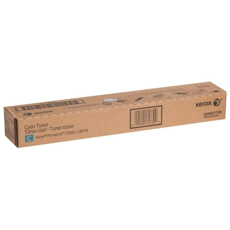 Тонер-картридж Xerox 006R01739 голубой для PrimeLink C9065/C9070 1398043
