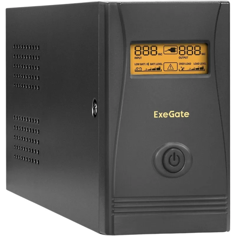 ИБП ExeGate Power Smart ULB-850 850VA/480W 2xEURO,RJ45/11,USB(EP285478RUS) 1701077