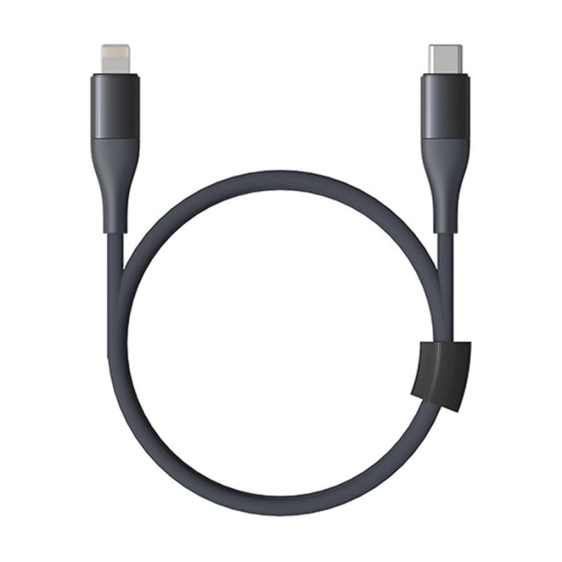 Кабель Type-C - Lightning, 1 м, Xiaomi SOLOVE, т/сер, DW5 1677644 DW5 Dark Grey RUS