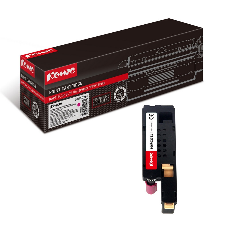 Картридж лазерный Комус 106R02761 пур. для Xerox 6020/6022/6025 856059
