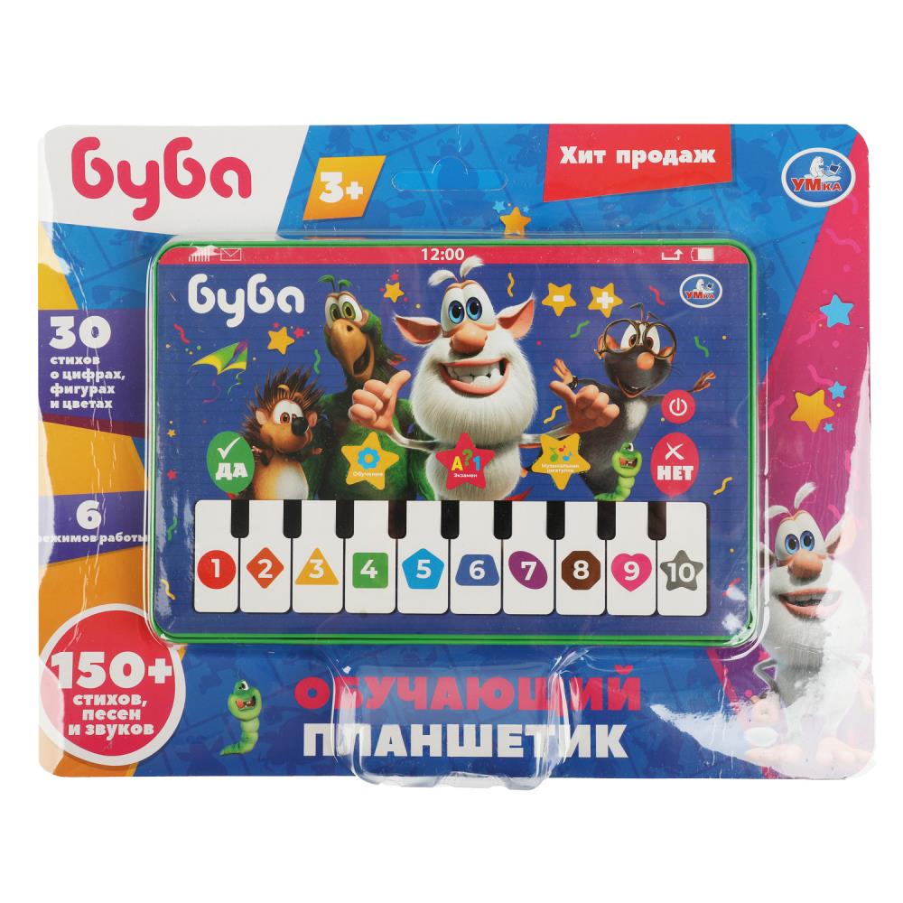 Обучающий планшетик "Буба" 150 стихов, песен, звуков УМка HT1117-R17