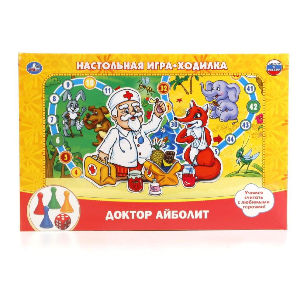 Настольная игра-ходилка Доктор Айболит Умные игры 4690590091043