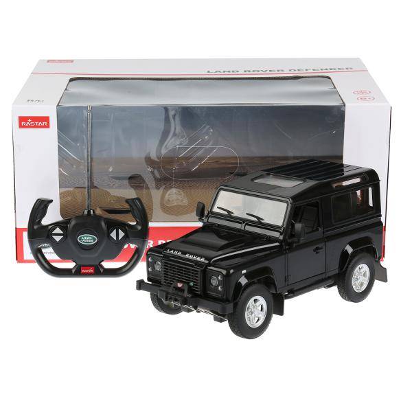 Машина р/у Land Rover Defender 1:14, со светом, открываются двери и багажник (в асс) Rastar 78400