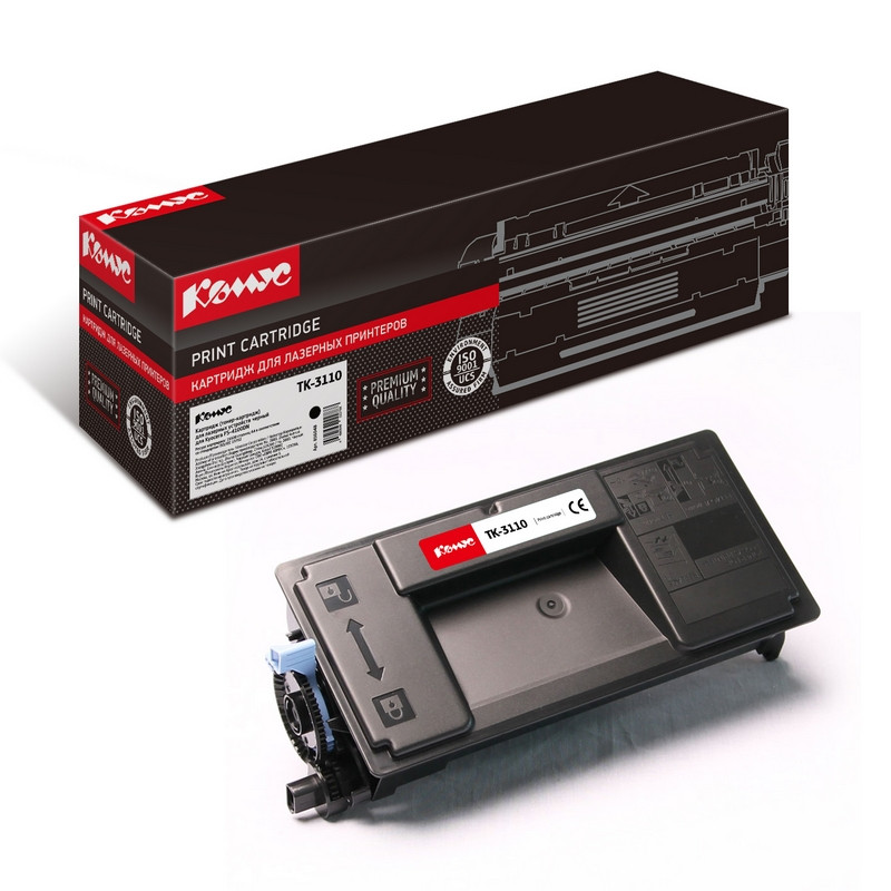 Картридж лазерный Комус TK-3110 чер. для Kyocera FS-4100DN 856048