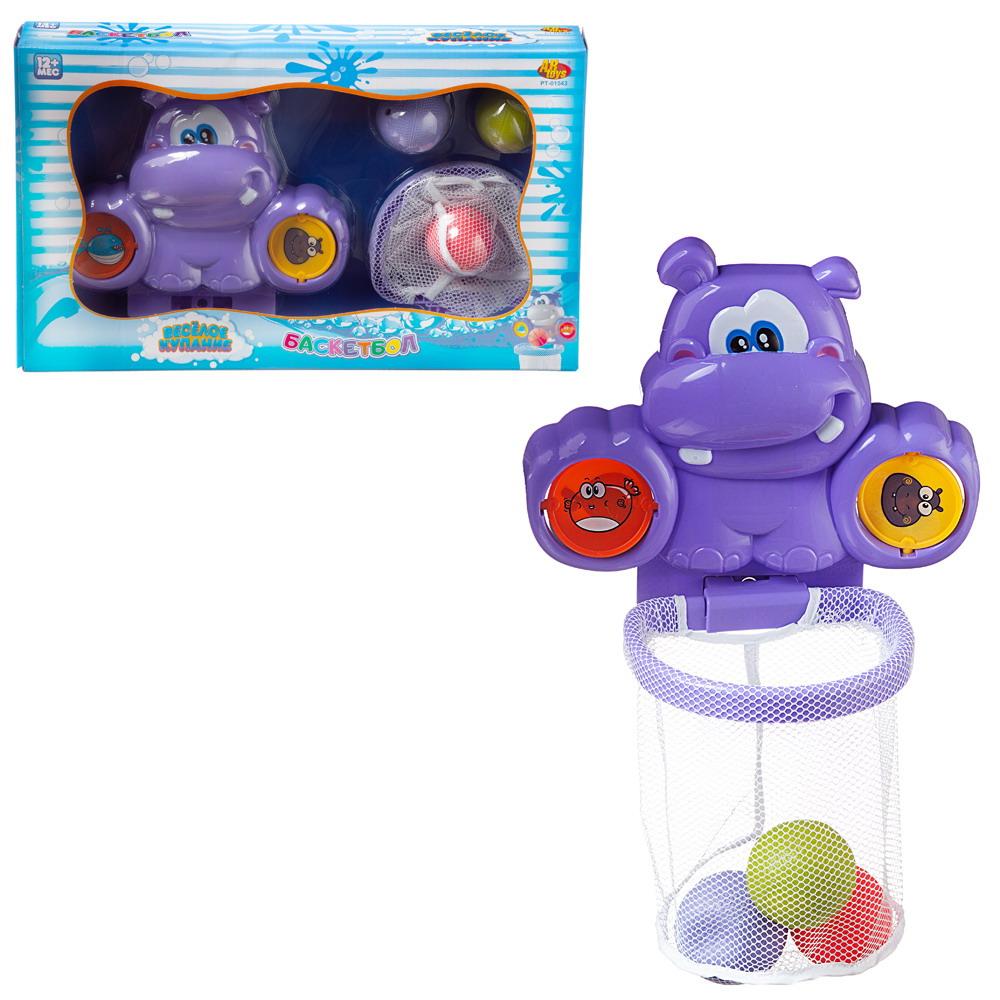 Набор для ванной Abtoys Веселое купание Водный баскетбол 6 предметов PT-01543