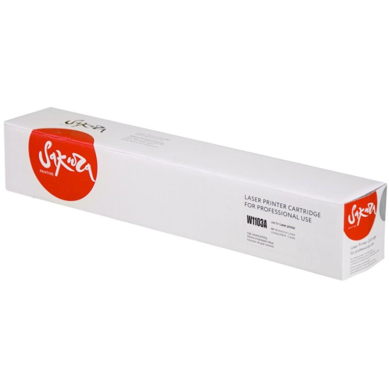 Комплект заправочный Sakura W1103A SAW1103A для HP черный совместимый 1640789