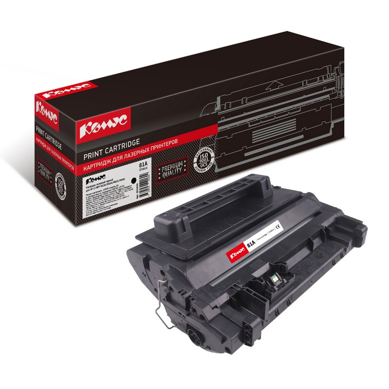 Картридж лазерный Комус CF281A чер. для HP LJ MFP M630/M604/M605 855940