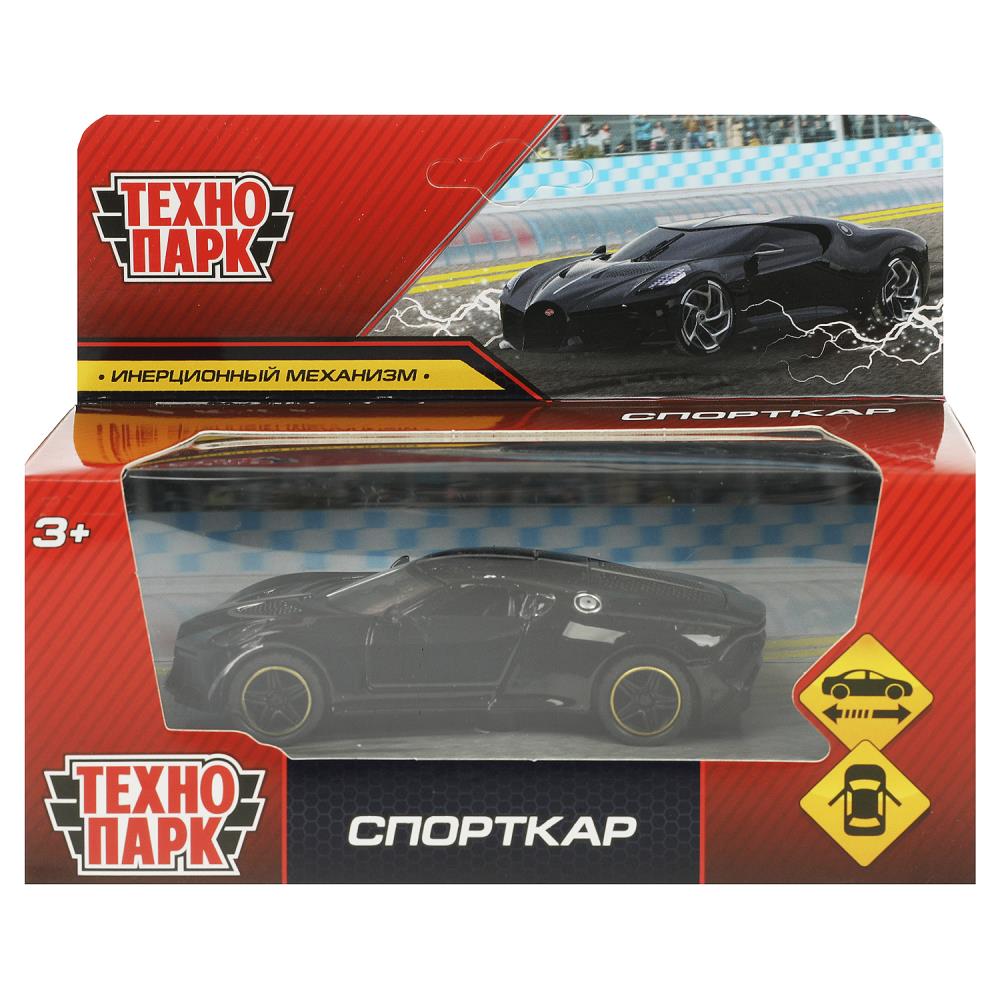 Машина металлическая Спорткар, 10,5 см. инерция Технопарк 2208C0361-R