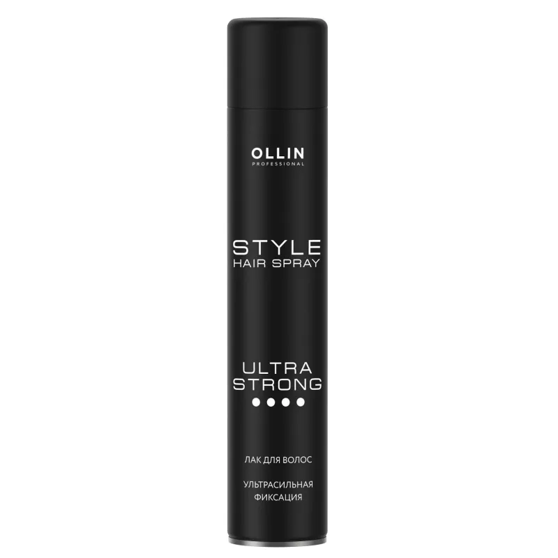 Лак для волос OLLIN PROFESSIONAL ультрасильной фиксации 500мл 1809529 731076